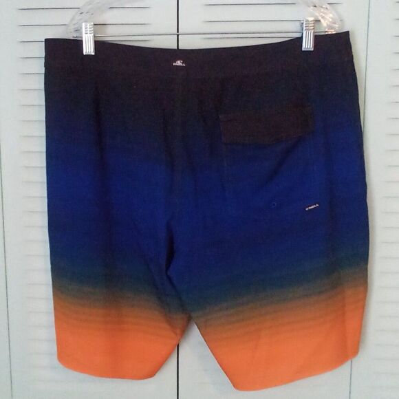 O'NEILL 38" W x 21" Outseam STRETCH SWIM BOARDSHORTS WITH TIE n 10" INSEAM XXL - Picture 2 of 11